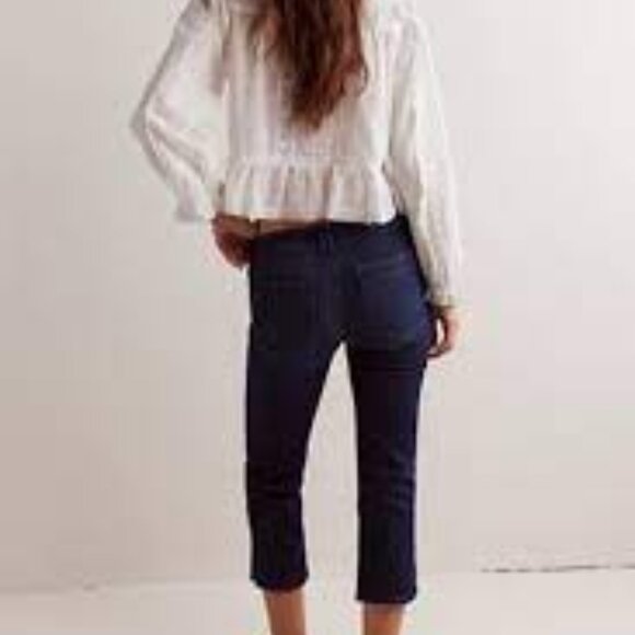 Free People We The Free Always Tomorrow Capris NWT * - Picture 3 of 6